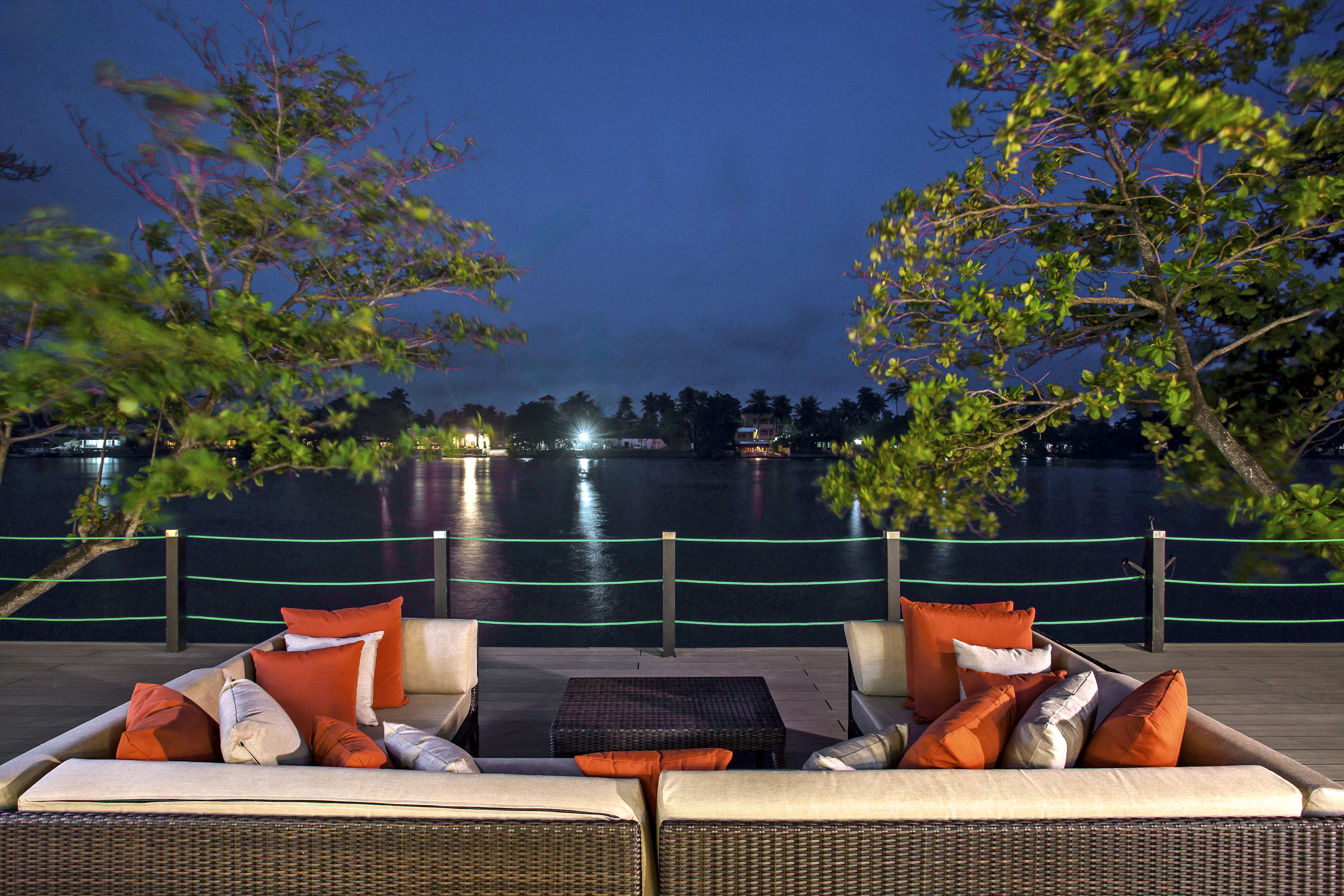 NH Bentota Ceysands Resort Restaurant Cafe Bem Night View