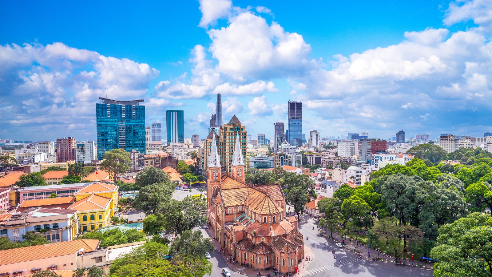 Notre Dame Cathedral Basilica Of Saigon I Vietnam