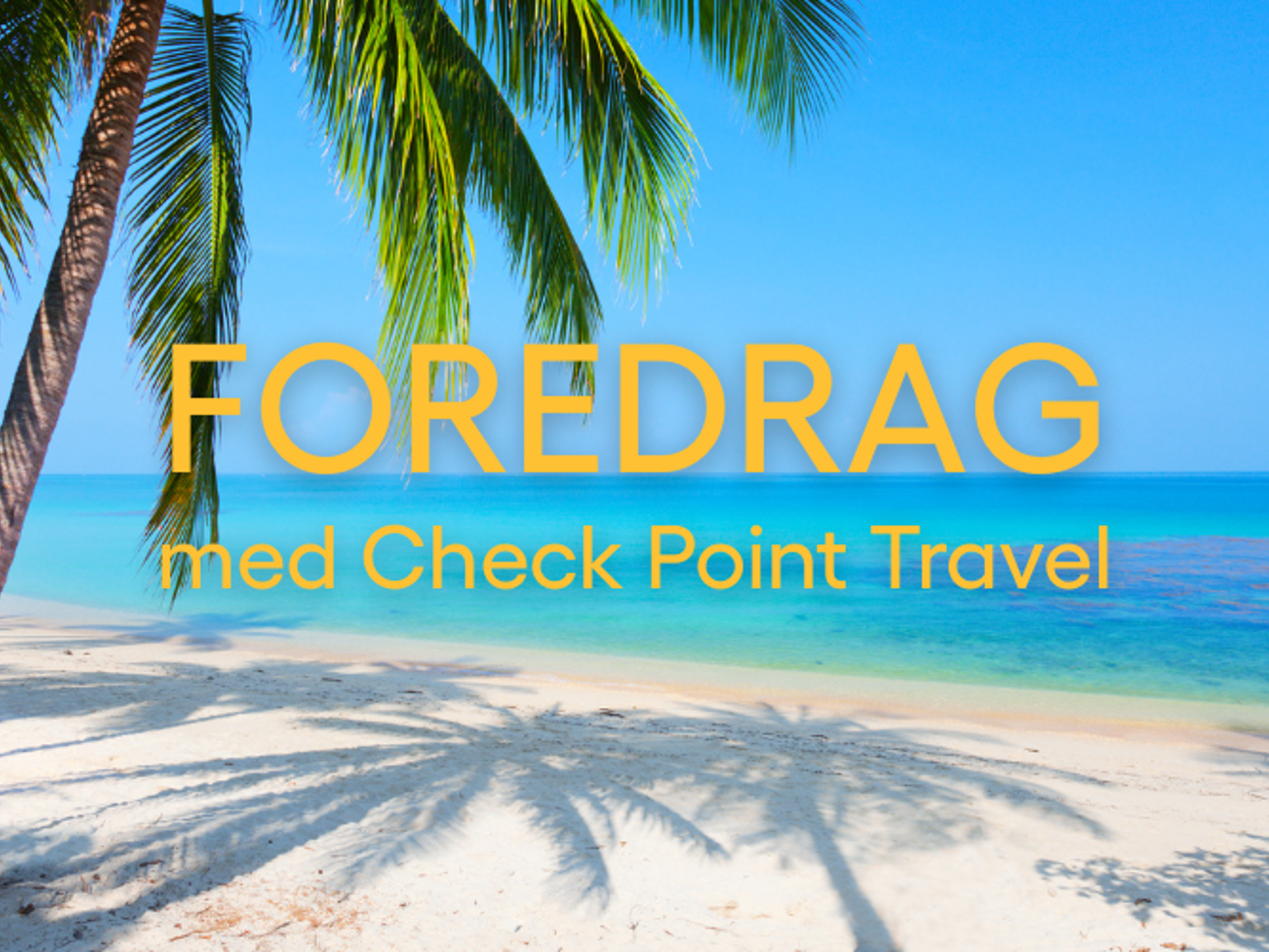 Teaser Foredrag