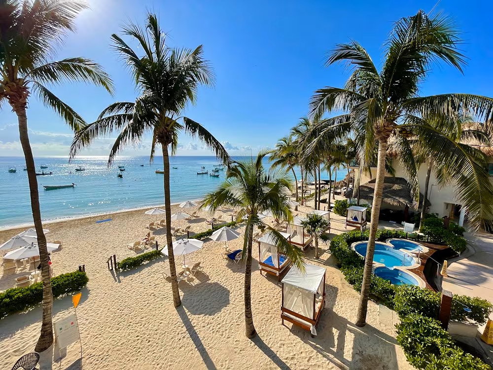 The Reef Coco Beach Aerial (1)