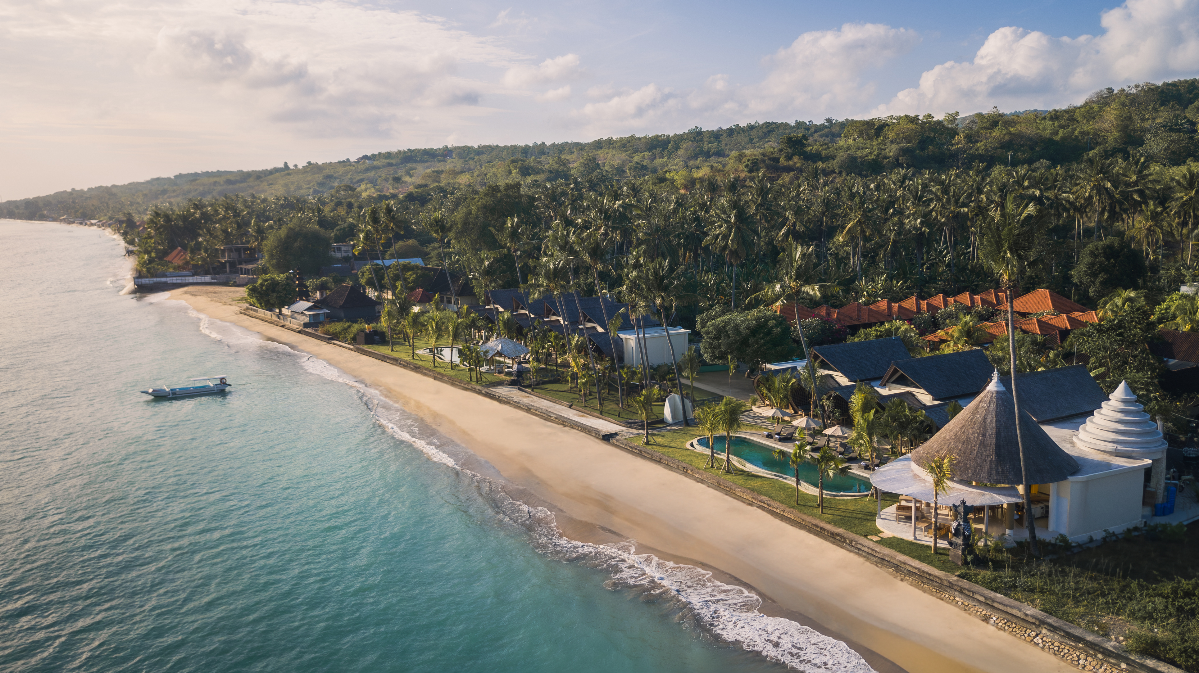 The Sankara Beach Penida Drone Shot 2