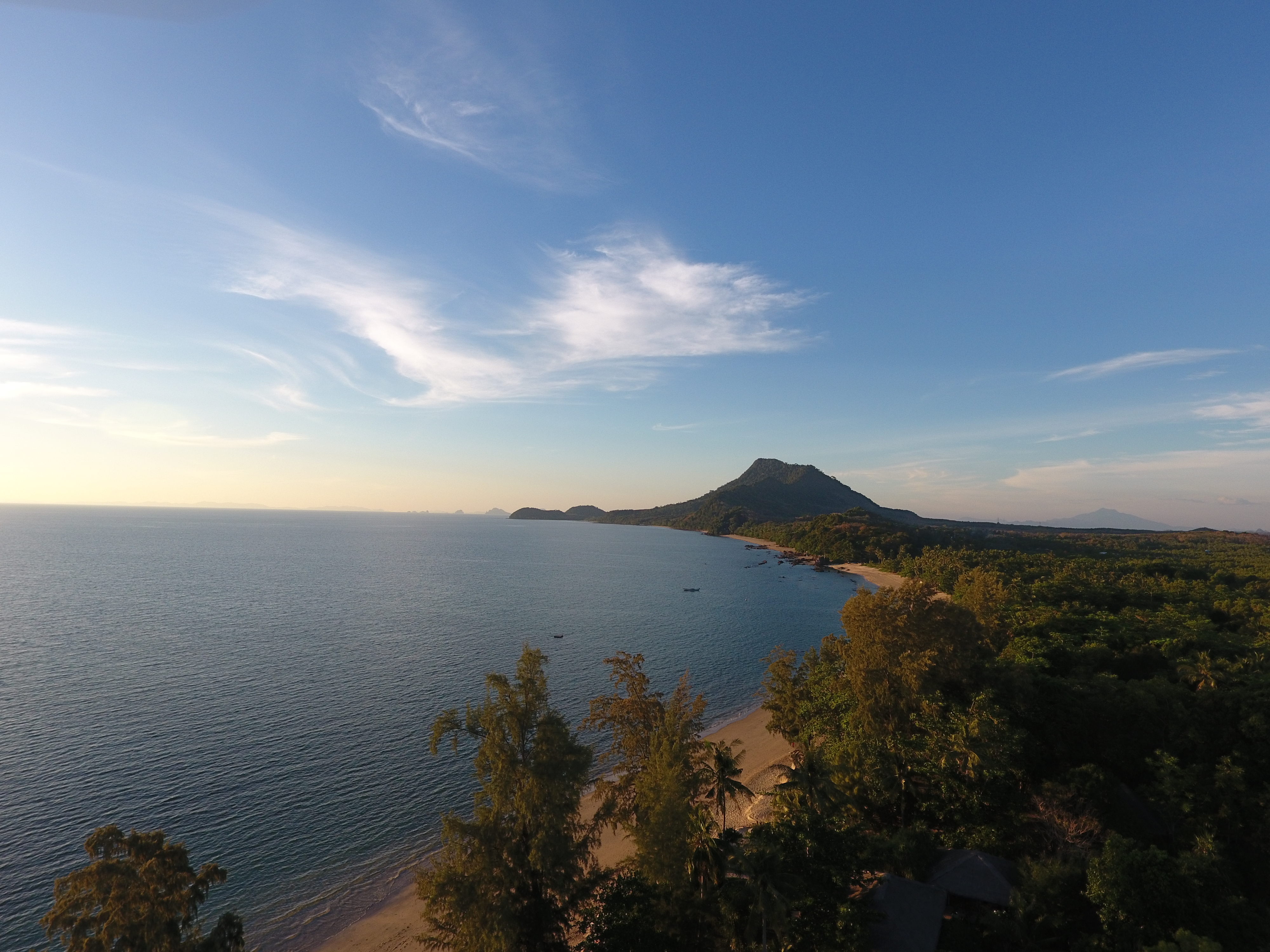 Beach And Mountain