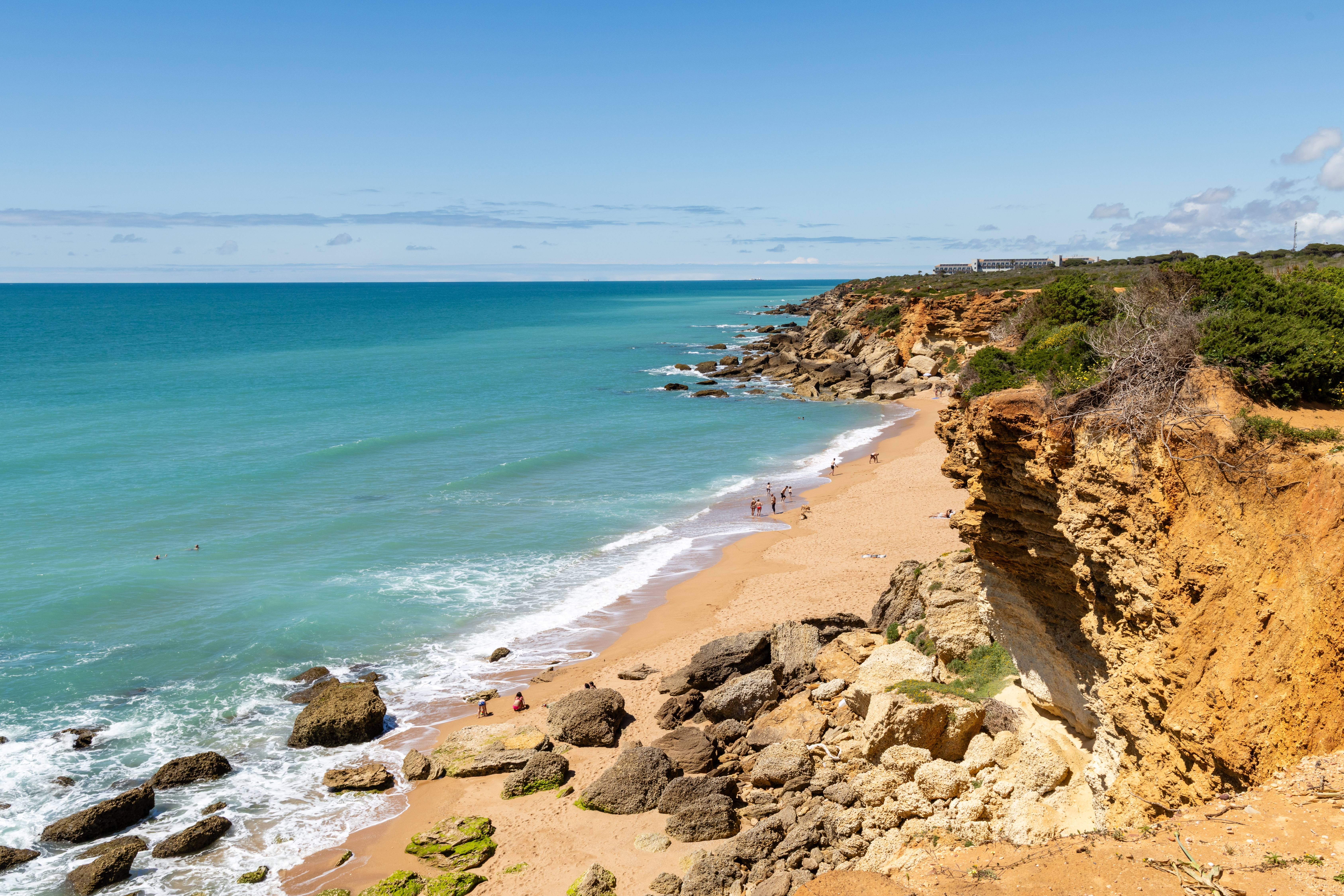 Calas De Roche i Conil De La Frontera, Spanien